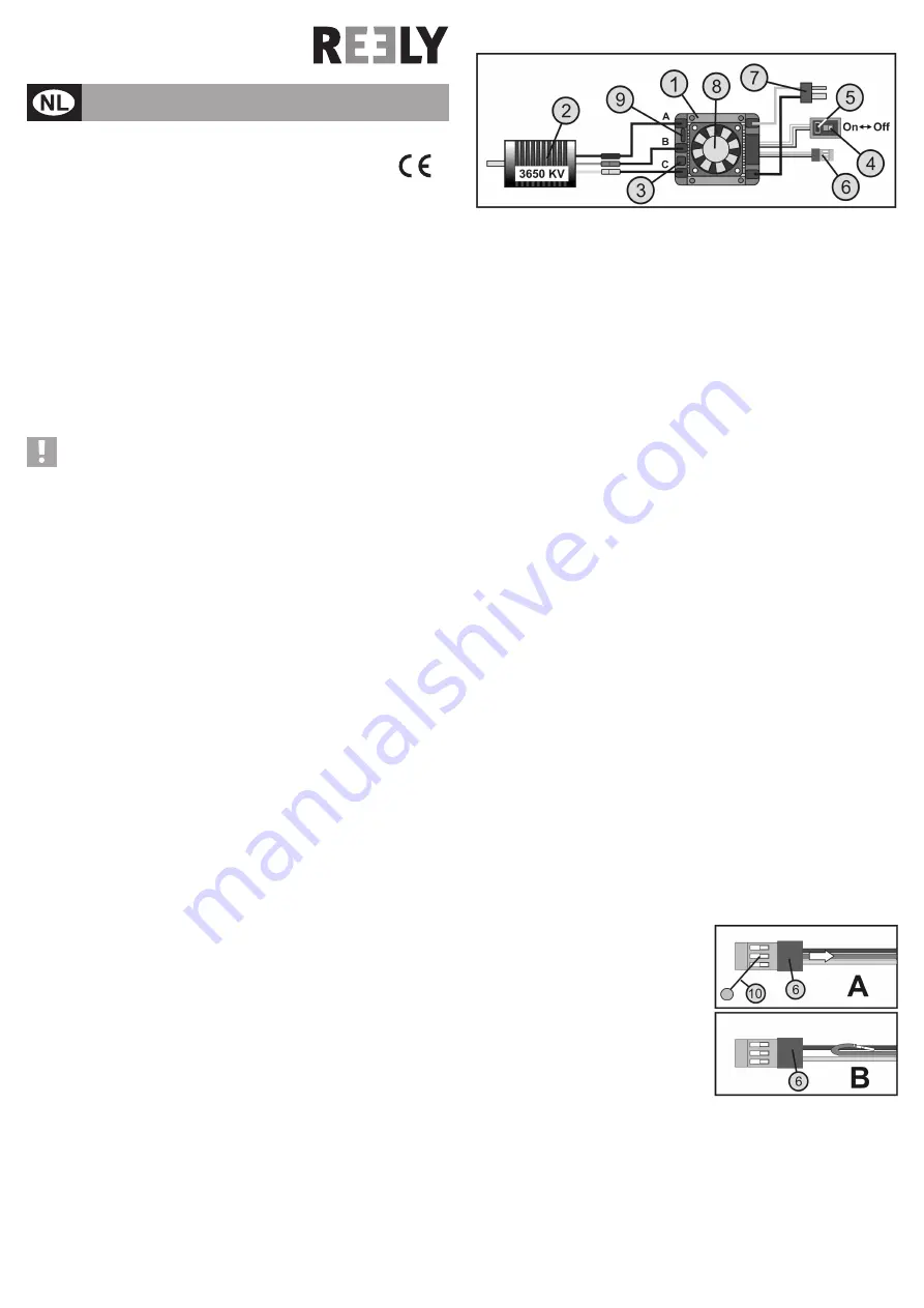 Reely Fighter 70 47 88 Operating Instructions Manual Download Page 10