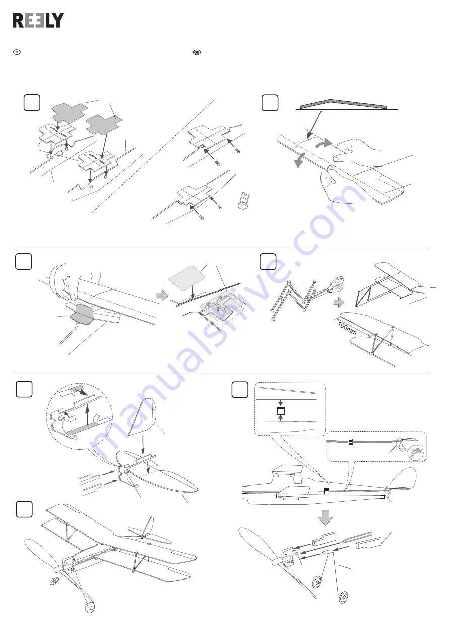 Reely Tiger Moth Operating Instructions Manual Download Page 5