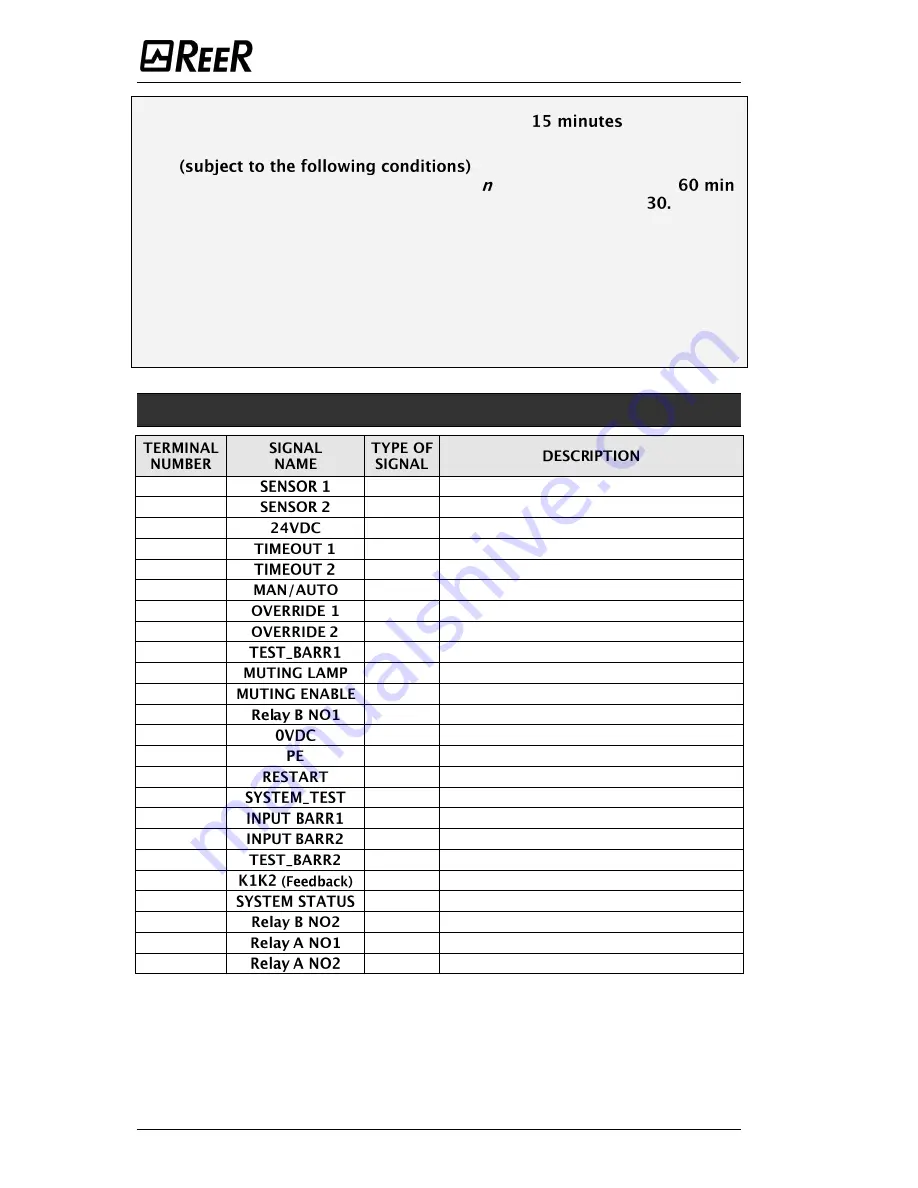 Reer Aus X Series Use And Maintenance Download Page 29