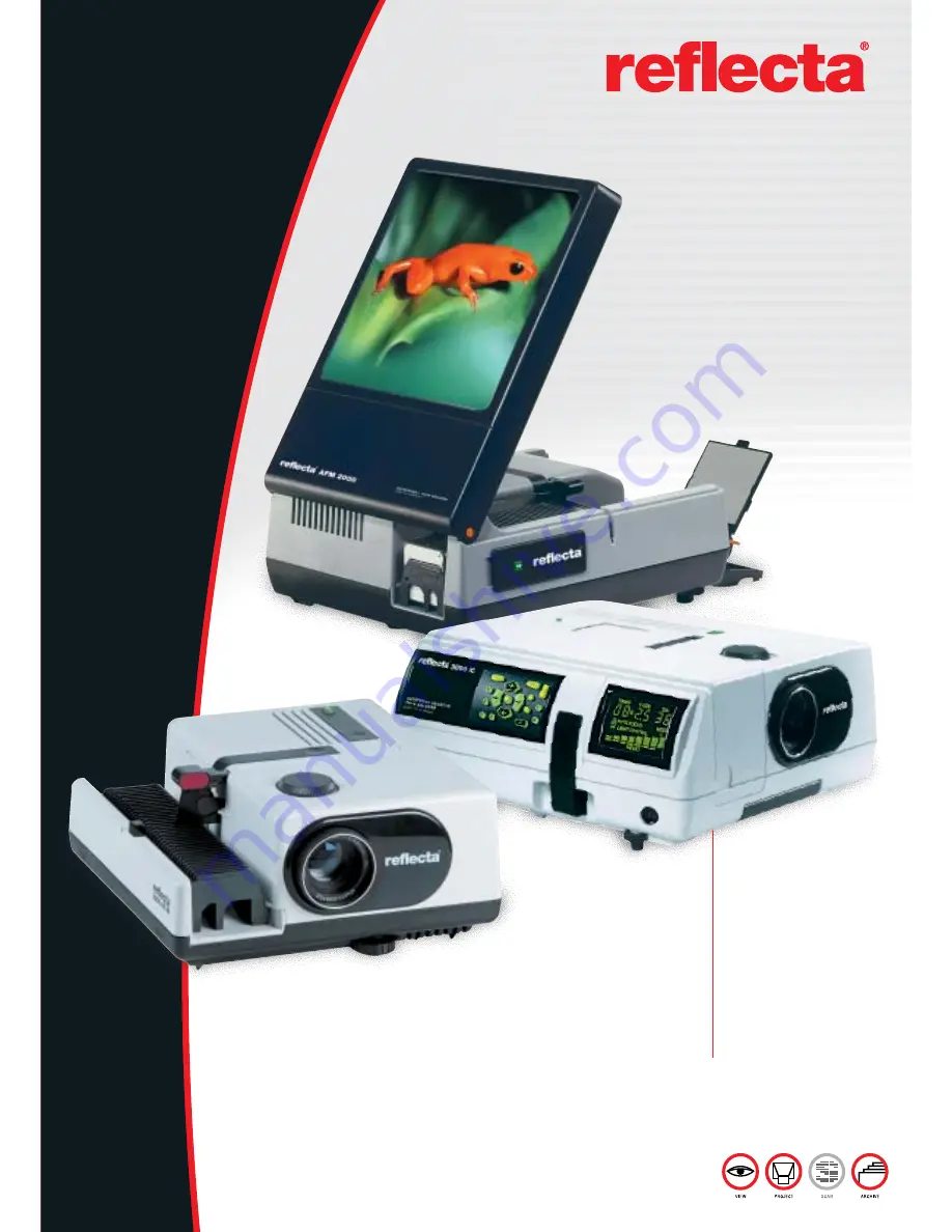 Reflecta 2000 AF Brochure & Specs Download Page 1