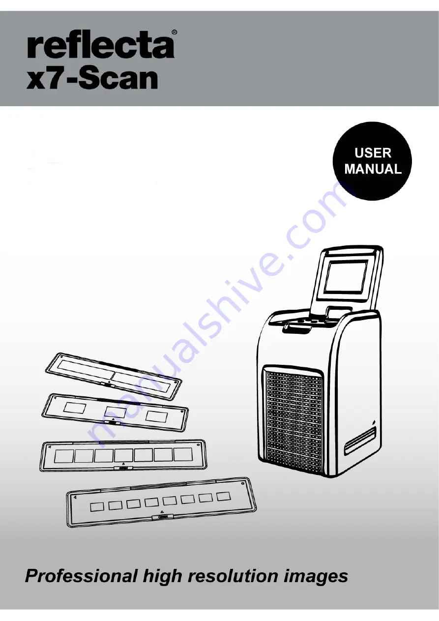 Reflecta x7-scan User Manual Download Page 42