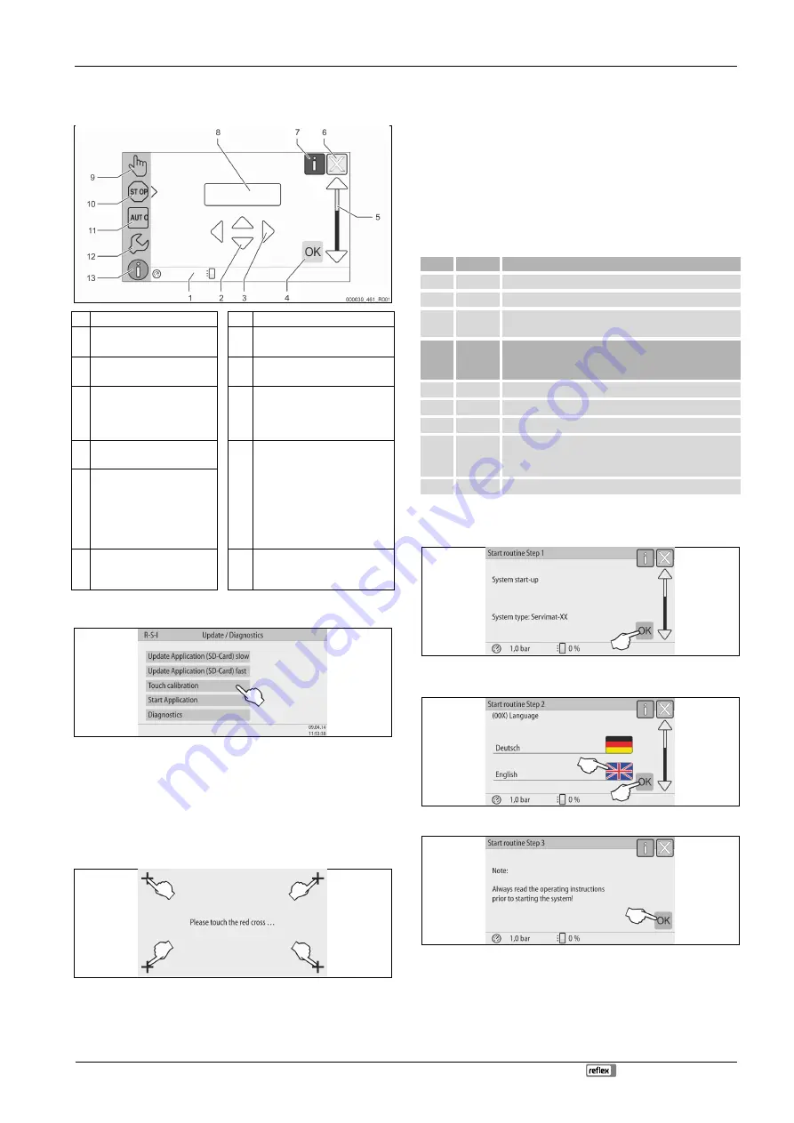 Reflex Servimat L Operating Manual Download Page 17