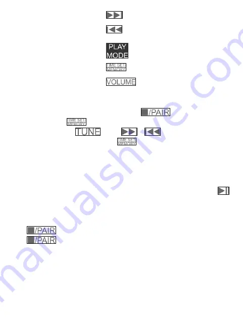 Reflexion HIF79FM User Manual Download Page 20