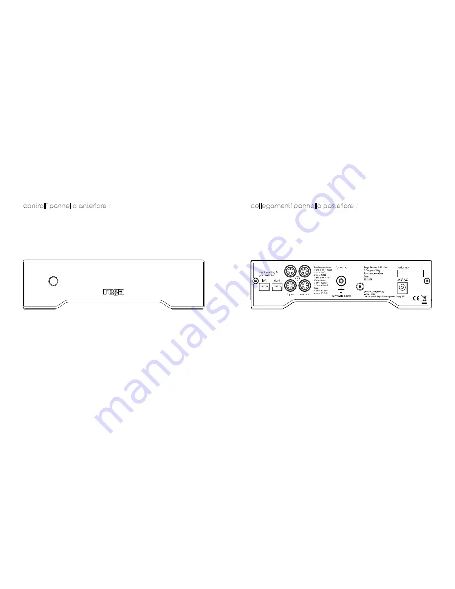 Rega fono mc Manual Download Page 16