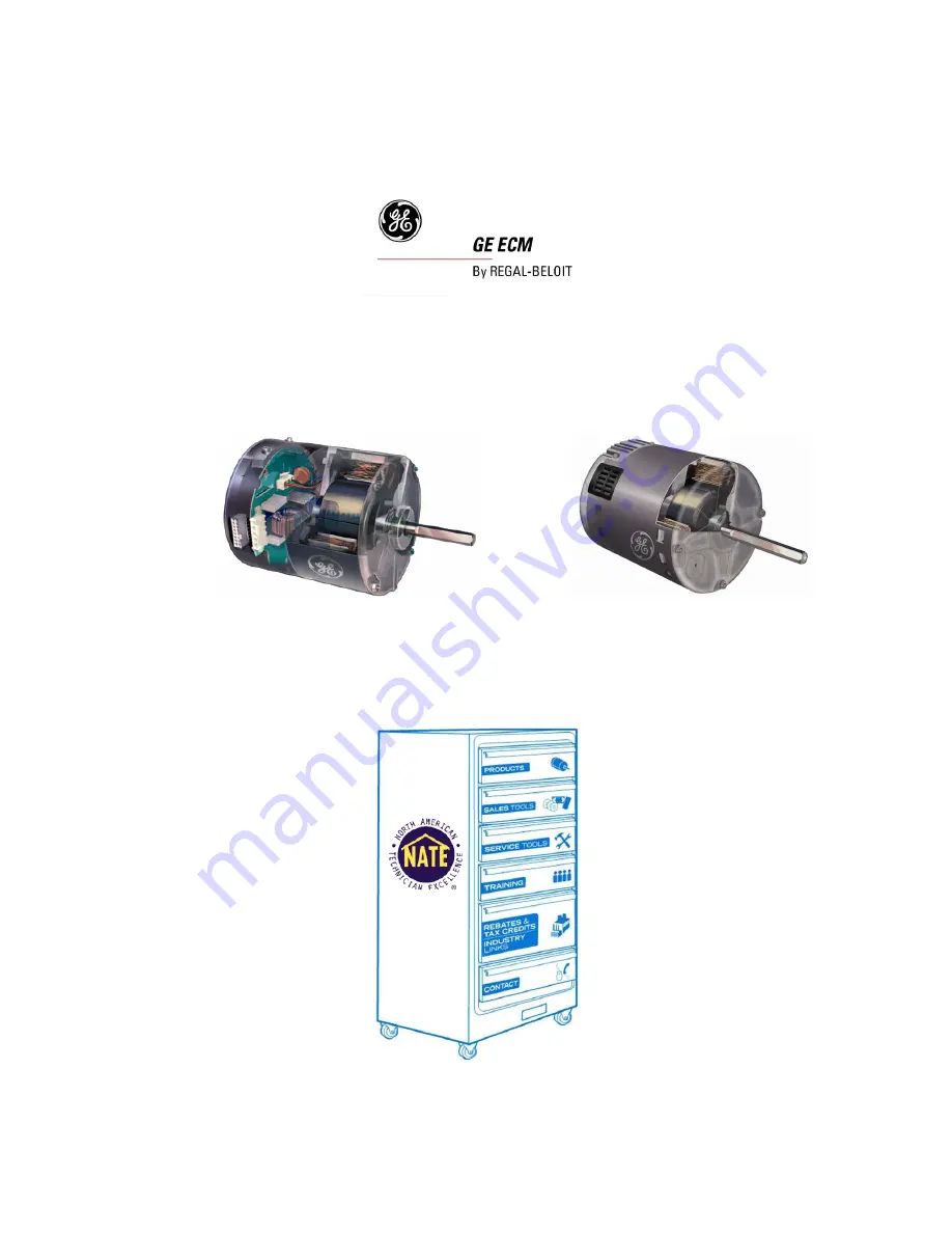 Regal-Beloit GE ECM 2.3 Скачать руководство пользователя страница 1