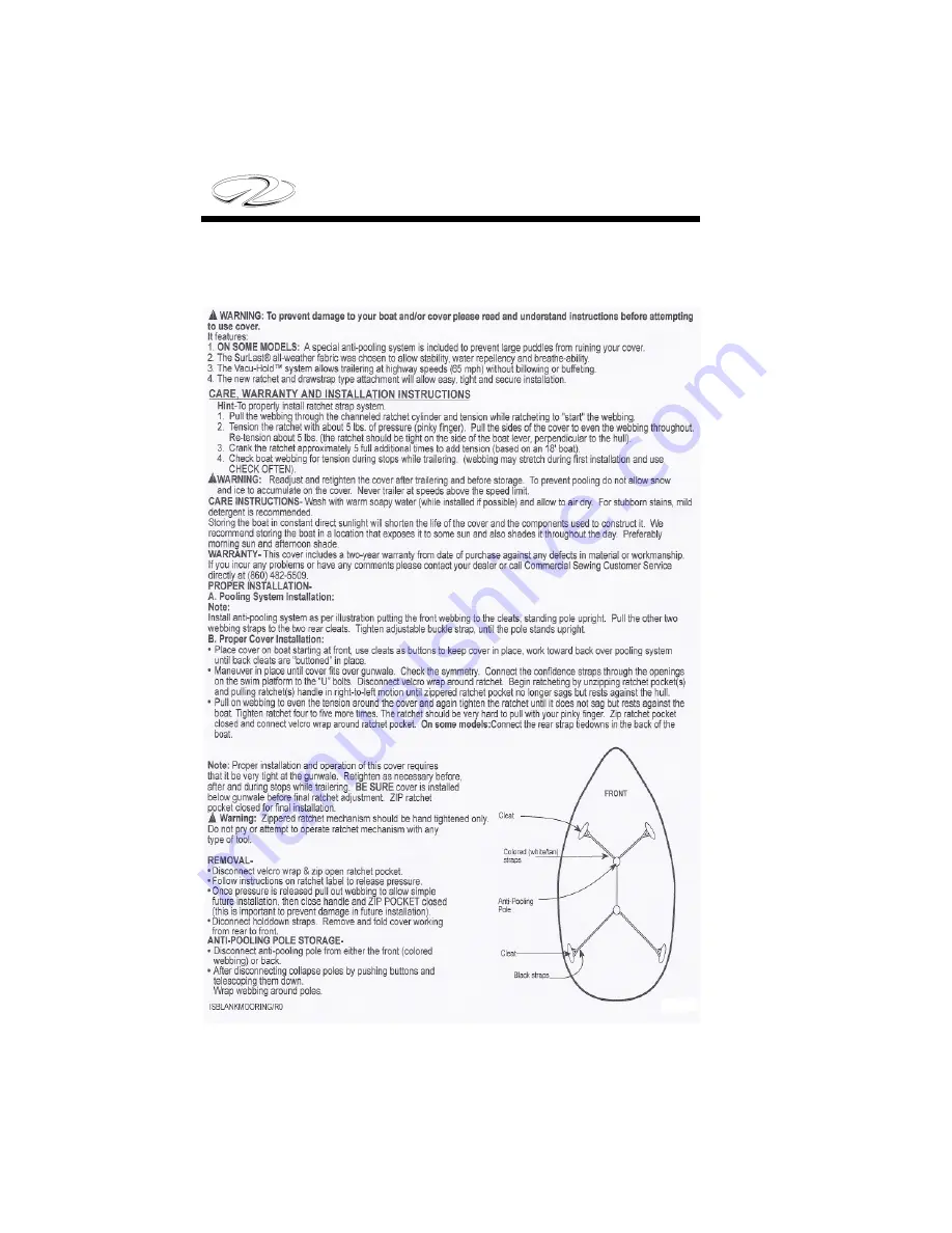 Regal 2000 ES Owner'S Manual Download Page 217