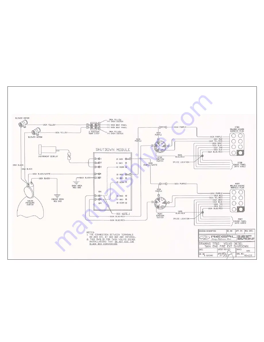 Regal 42SC Owner'S Manual Download Page 386