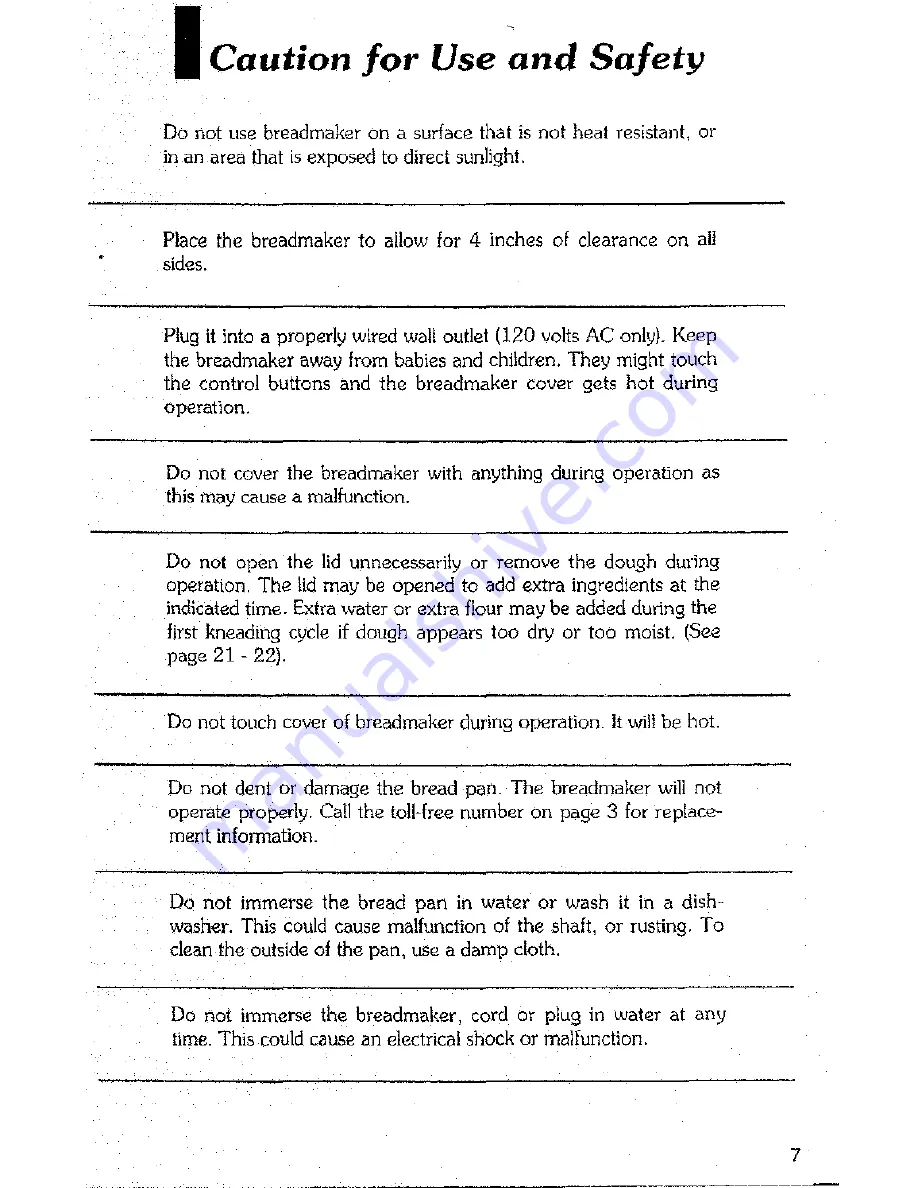 Regal K6742 Manual & Cookbook Download Page 7