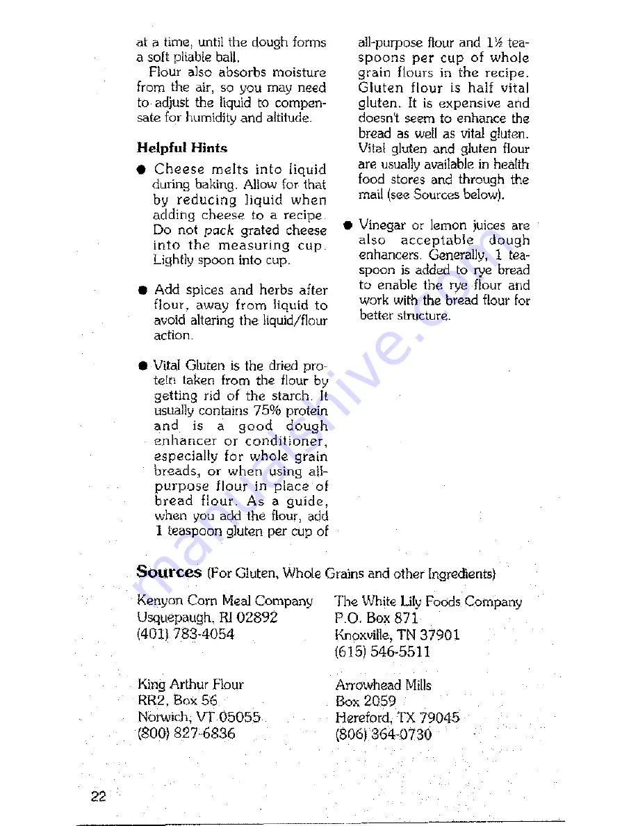 Regal K6742 Manual & Cookbook Download Page 22