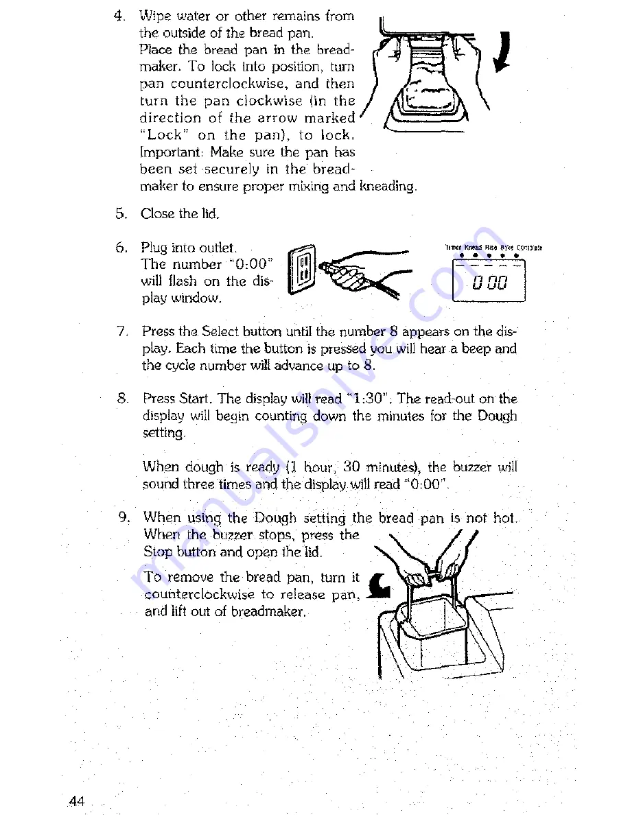 Regal K6742 Manual & Cookbook Download Page 44