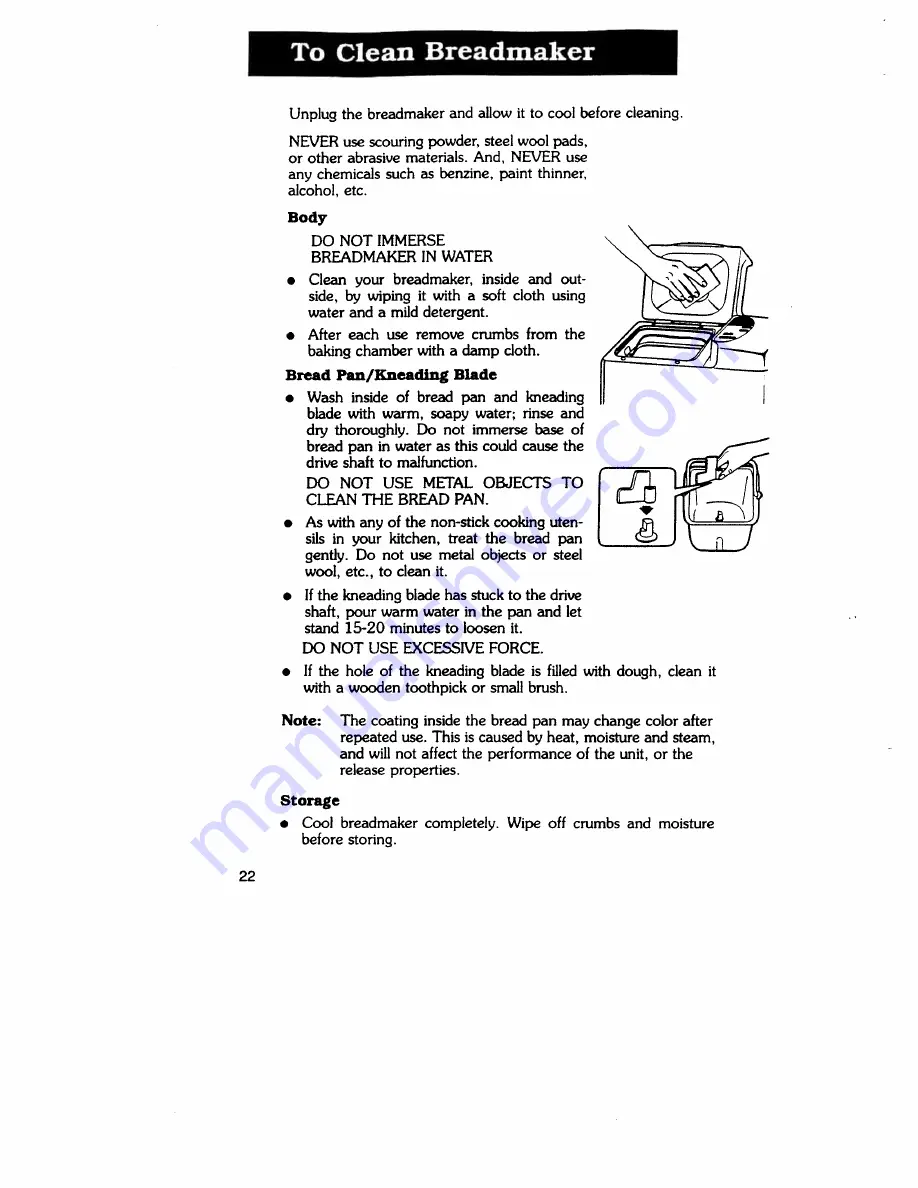 Regal K6760 Manual And Cookbook Download Page 22