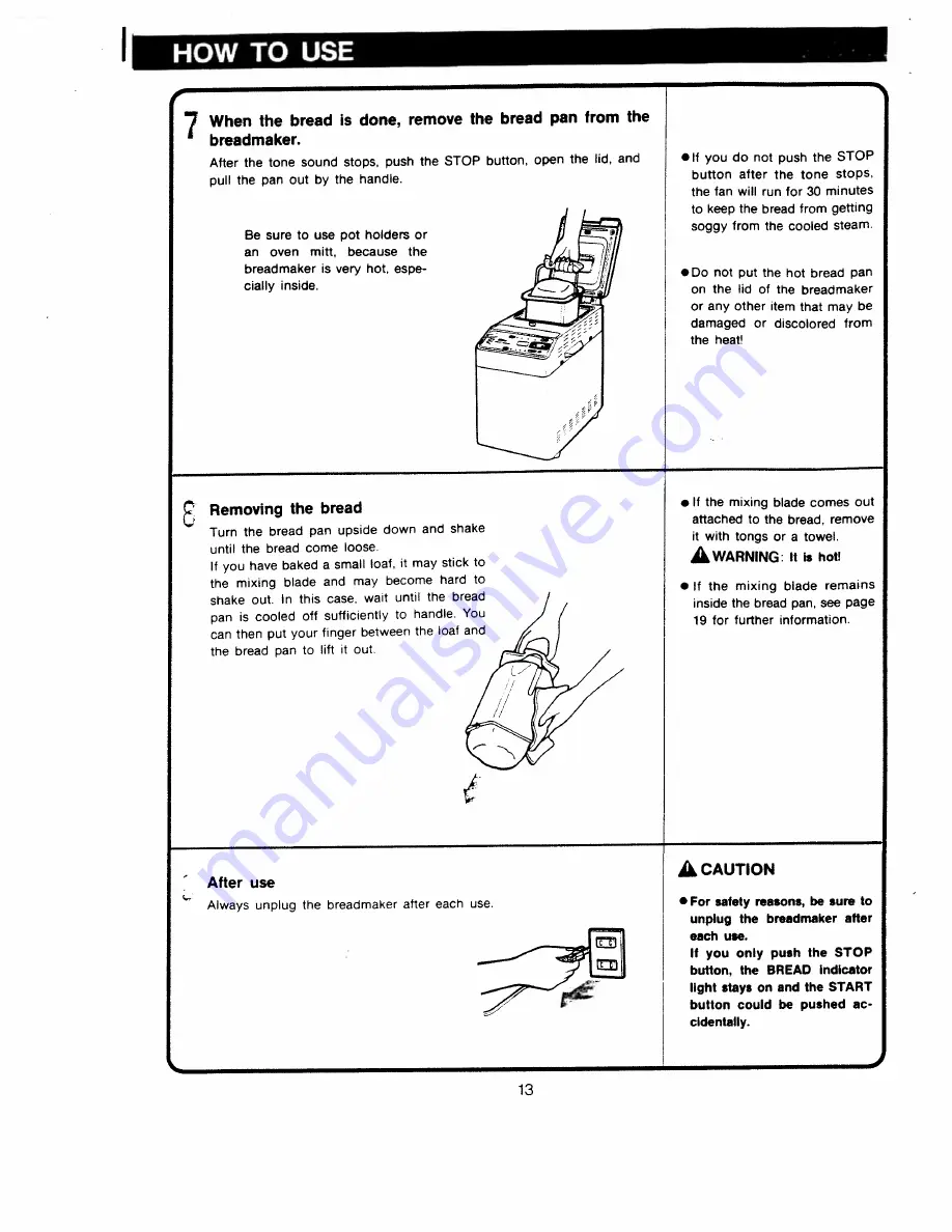 Regal K6771 User And Care Manual Download Page 14