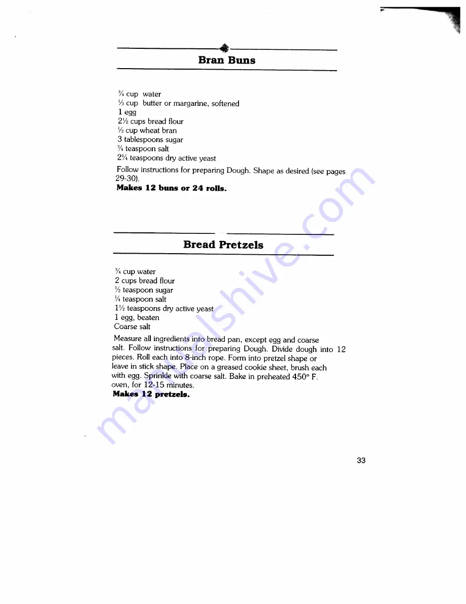 Regal k6774 Manual & Cookbook Download Page 33