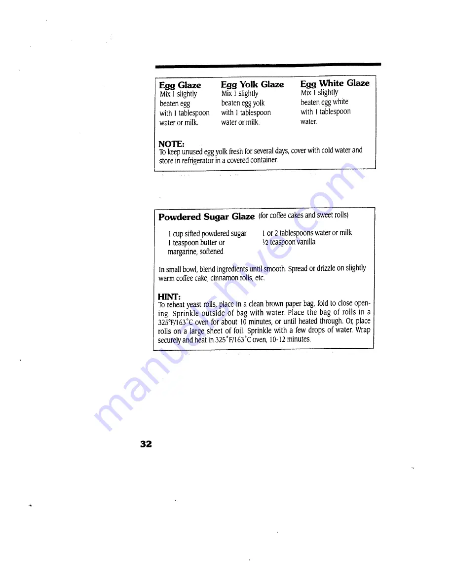 Regal K6776 Manual & Cookbook Download Page 32