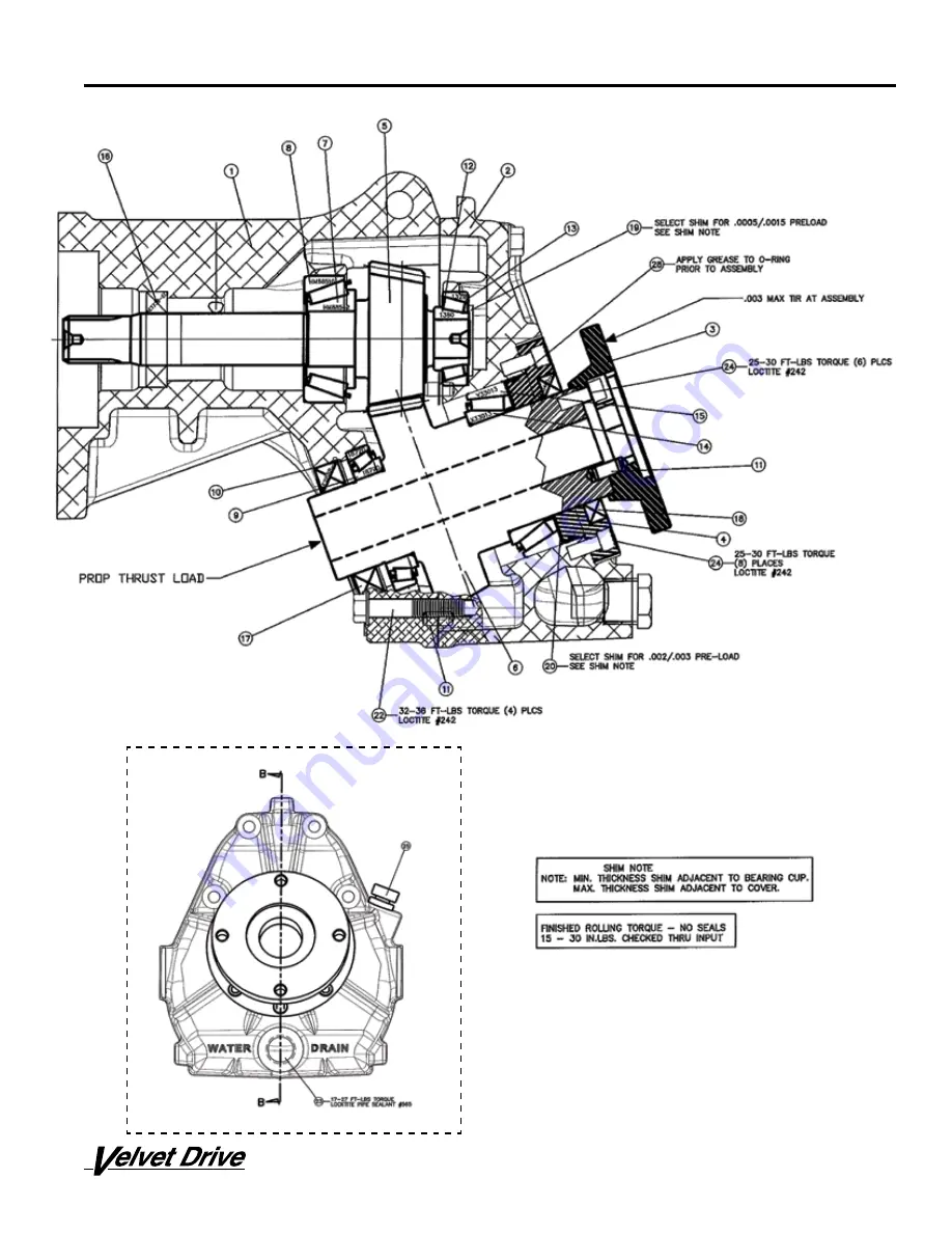 Regal Velvet Drive 3007000E01 Service Manual Download Page 43