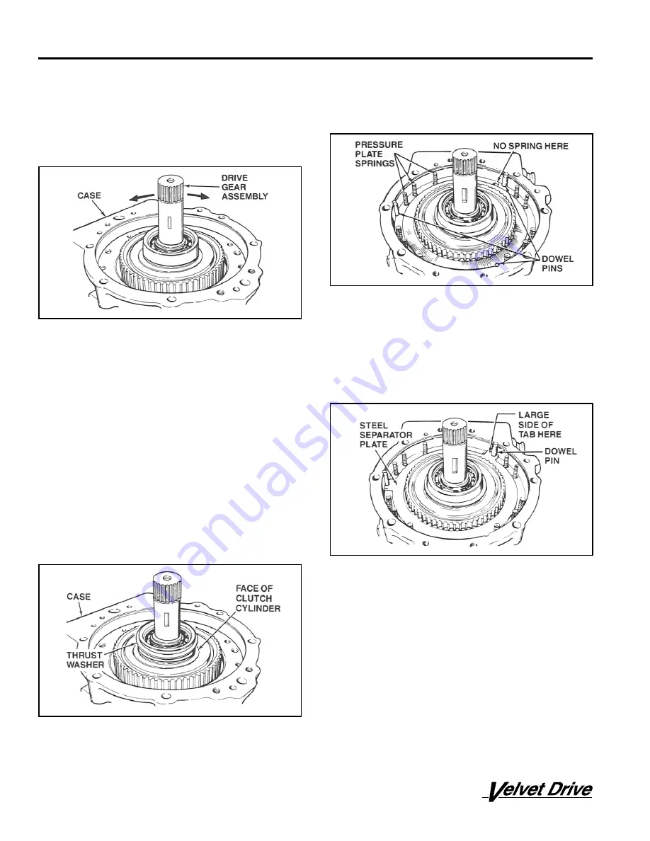 Regal Velvet Drive 3007000E01 Service Manual Download Page 52