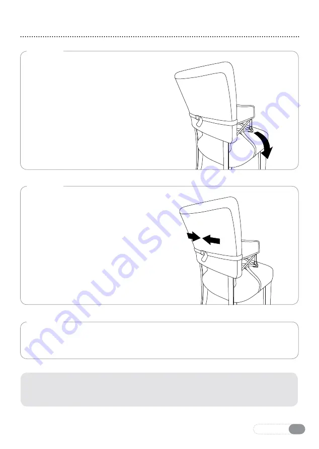 Regalo my chair 3512 Owner'S Manual Download Page 19