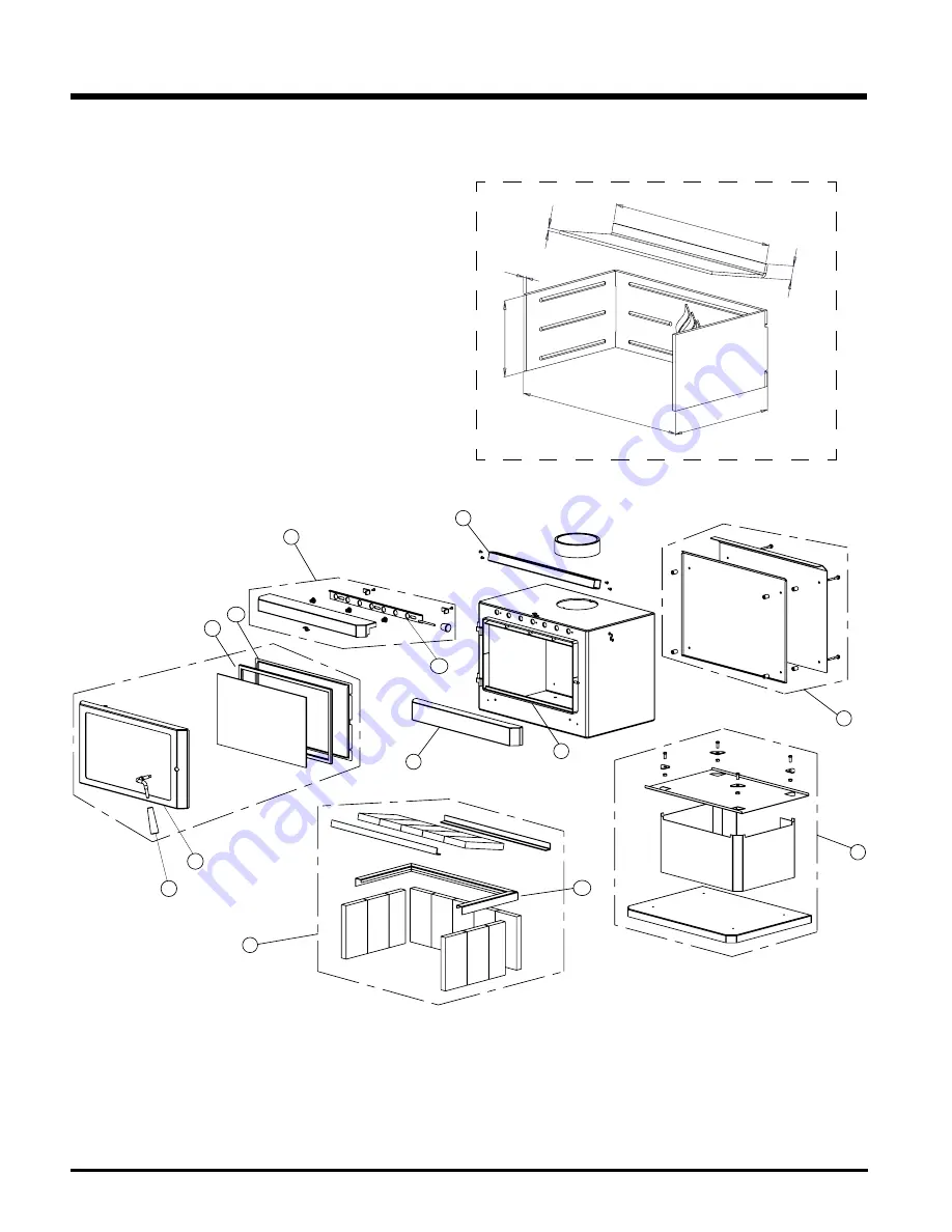 Regency Fireplace Products F150B-1 Owners & Installation Manual Download Page 10