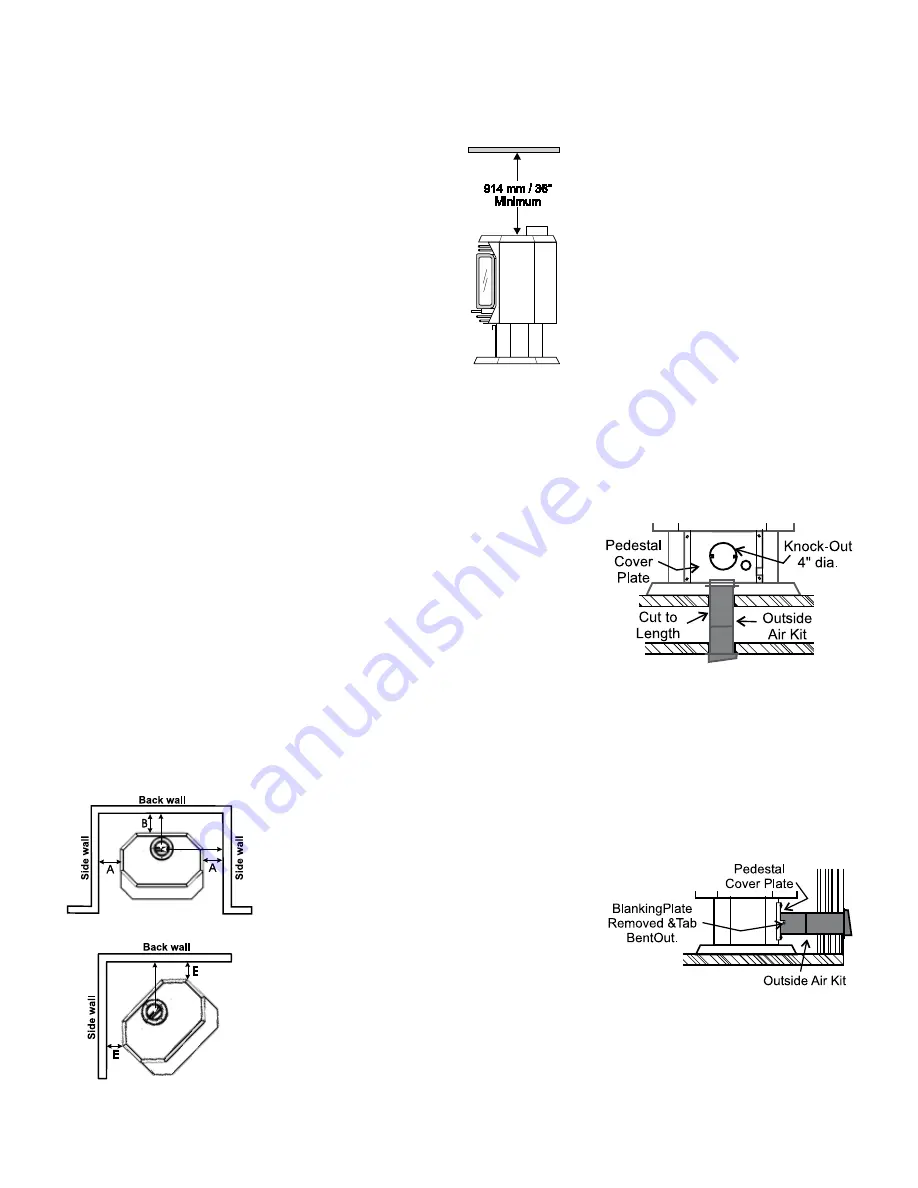 Regency Fireplace Products U38-LP10 Owners & Installation Manual Download Page 9