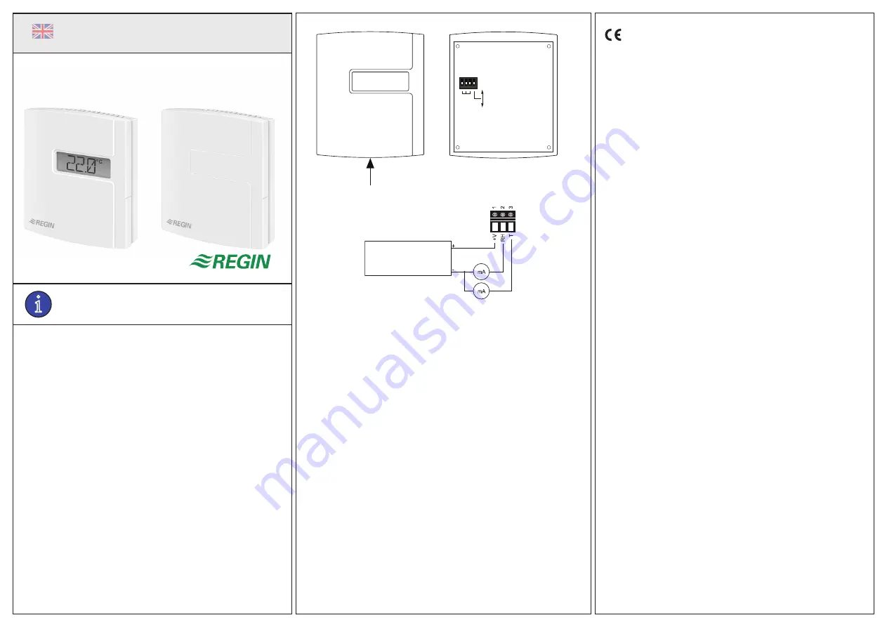 Regin HTRT10A-420 Instructions Download Page 1