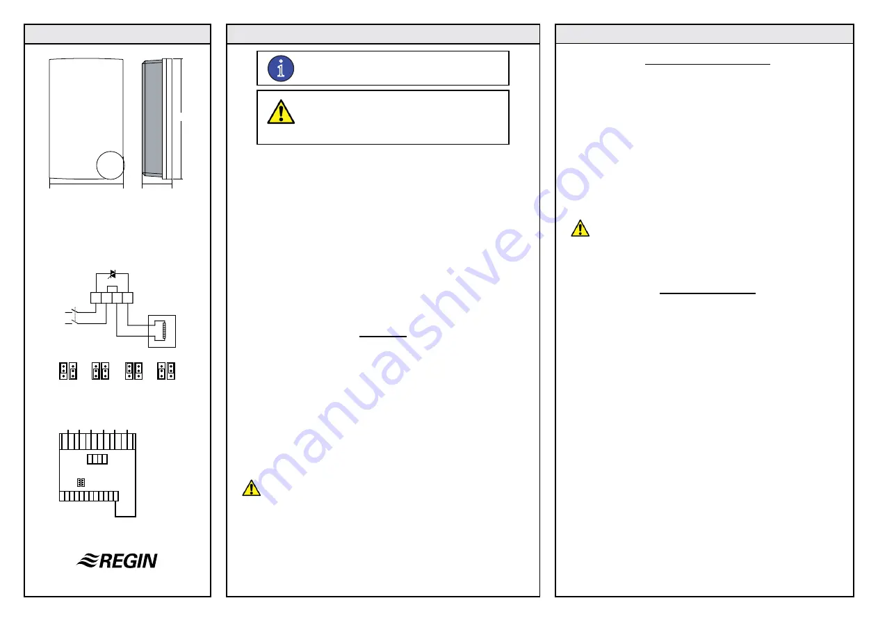 Regin PULSER HC-LON Instructions Manual Download Page 5