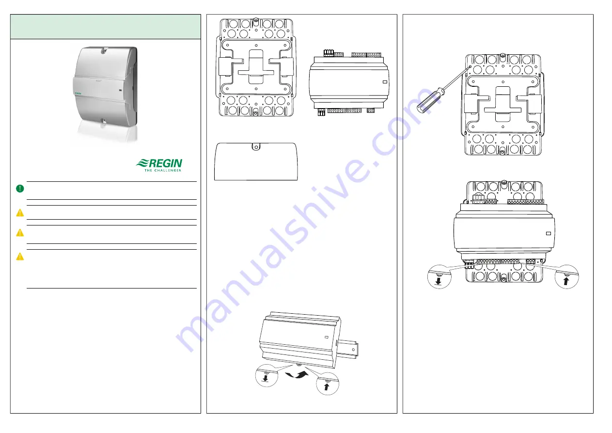 Regin RC-A203W-4-TP Instruction Download Page 1