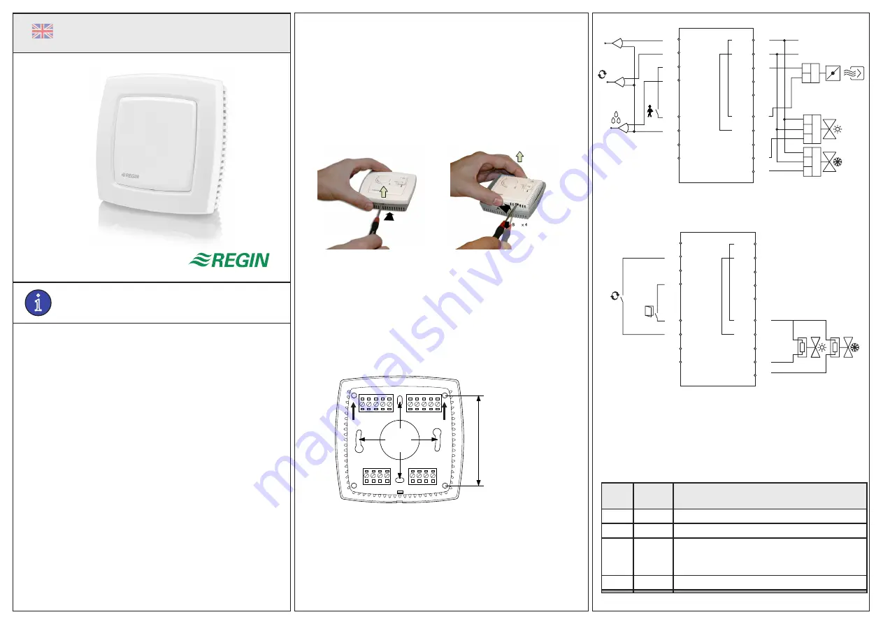 Regin Regio Mini RC-H Instructions Manual Download Page 1