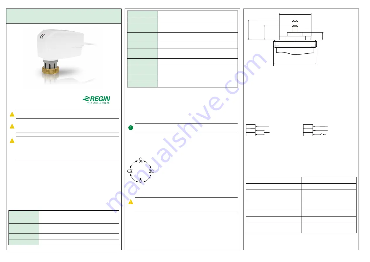 Regin RVAZ2-24 Instructions Manual Download Page 1