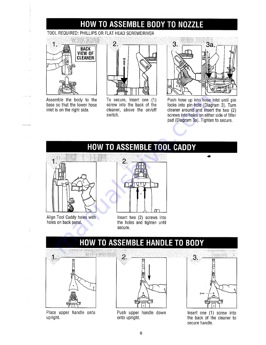 Regina 1-877-REGINA6 Owner'S Manual Download Page 6