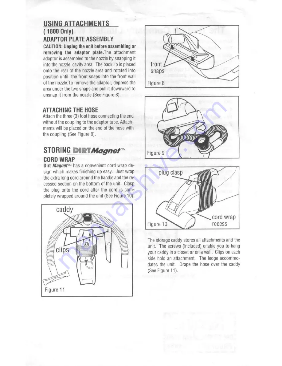 Regina DM 1700 Owner'S Manual Download Page 3