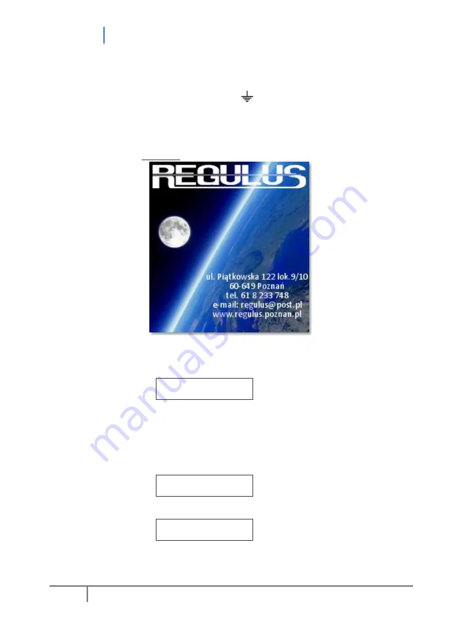 Regulus uREG User Manual Download Page 63