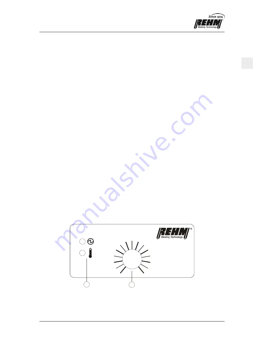 REHM BOOSTER 140 Operating Instructions Manual Download Page 11