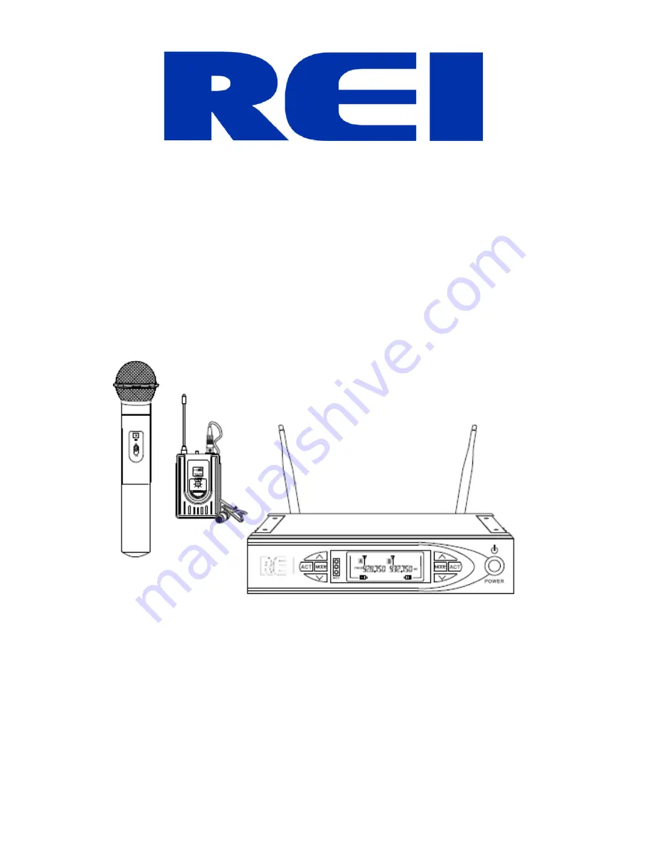 REI 710547 Скачать руководство пользователя страница 1