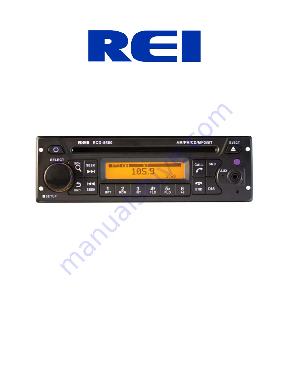 REI ECD-5500 Скачать руководство пользователя страница 1