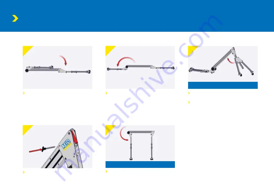 REID LIFTING PORTAGANTRY RAPIDE US-PGR1TM20 Assembly & Operation Manual Download Page 24