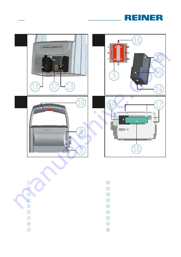 Reiner jetStamp graphic 970 Operating Manual Download Page 40