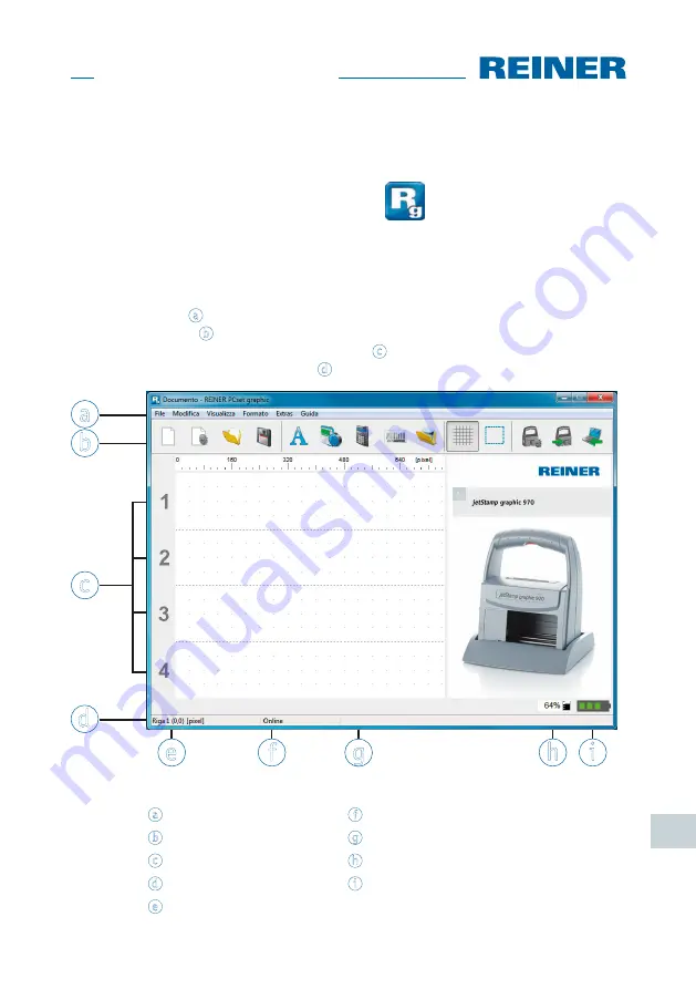 Reiner jetStamp graphic 970 Operating Manual Download Page 195