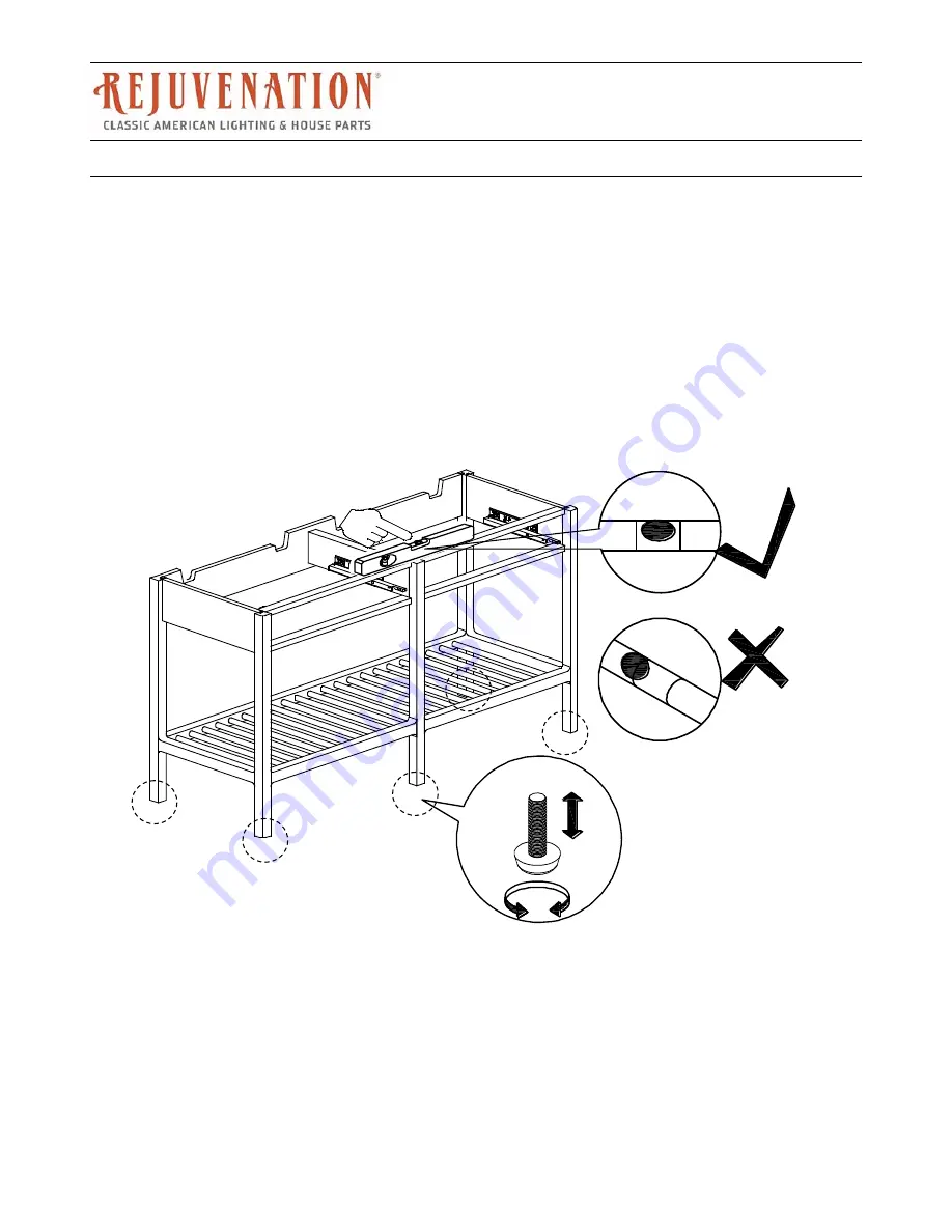 Rejuvenation ELKTON Assembly Instructions Manual Download Page 5