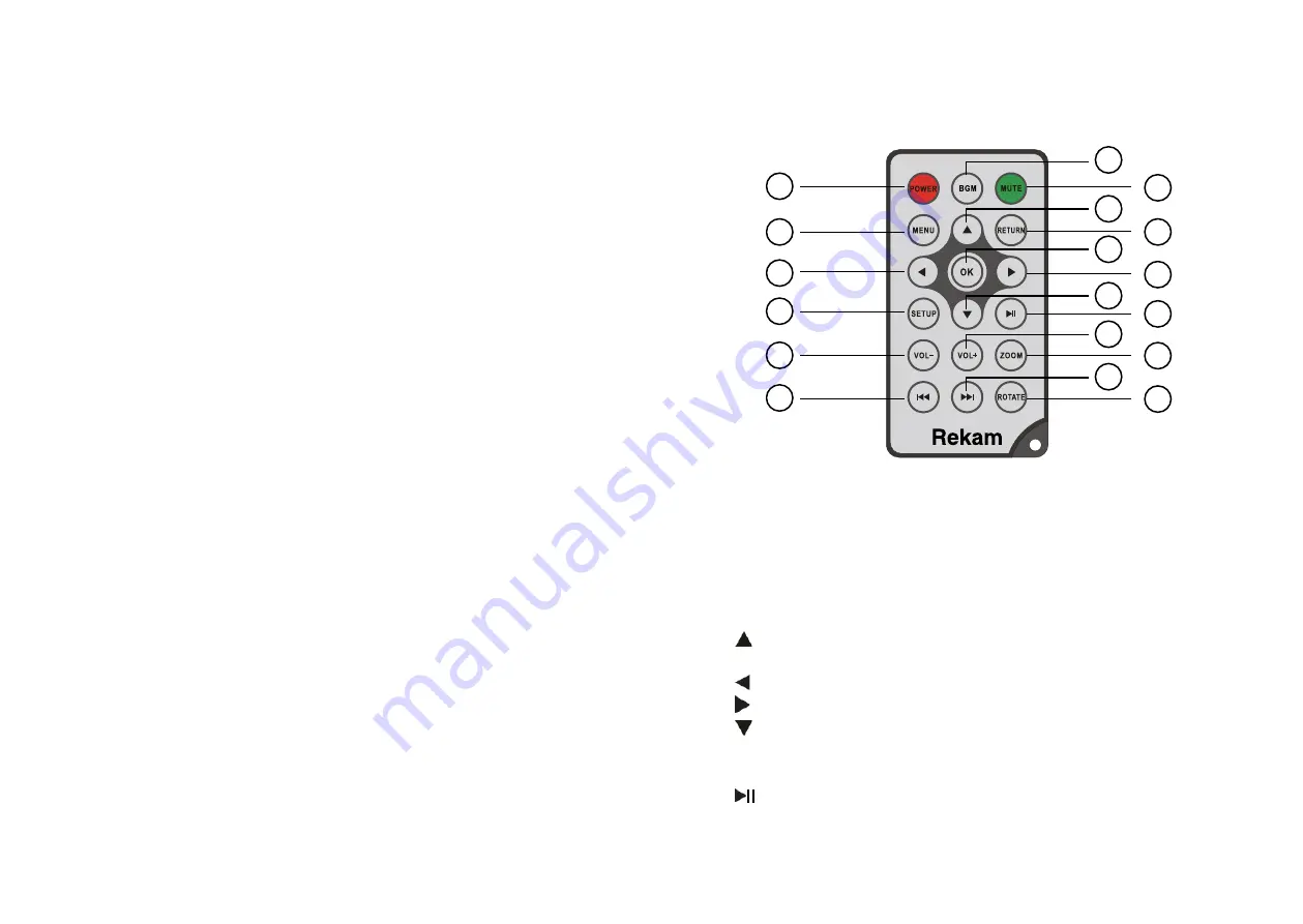 Rekam Deja View F105 User Manual Download Page 11