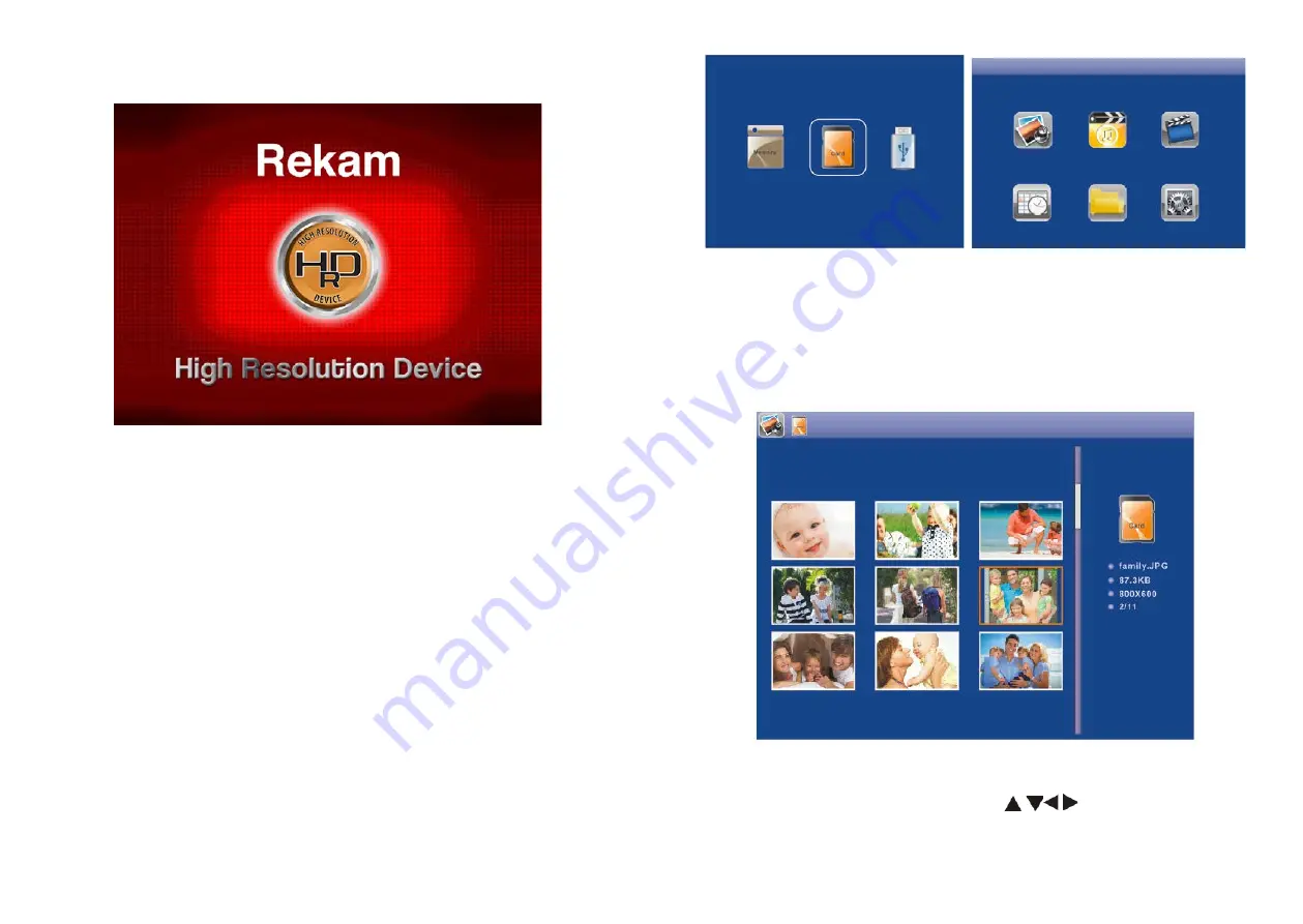 Rekam Deja View F105 User Manual Download Page 13