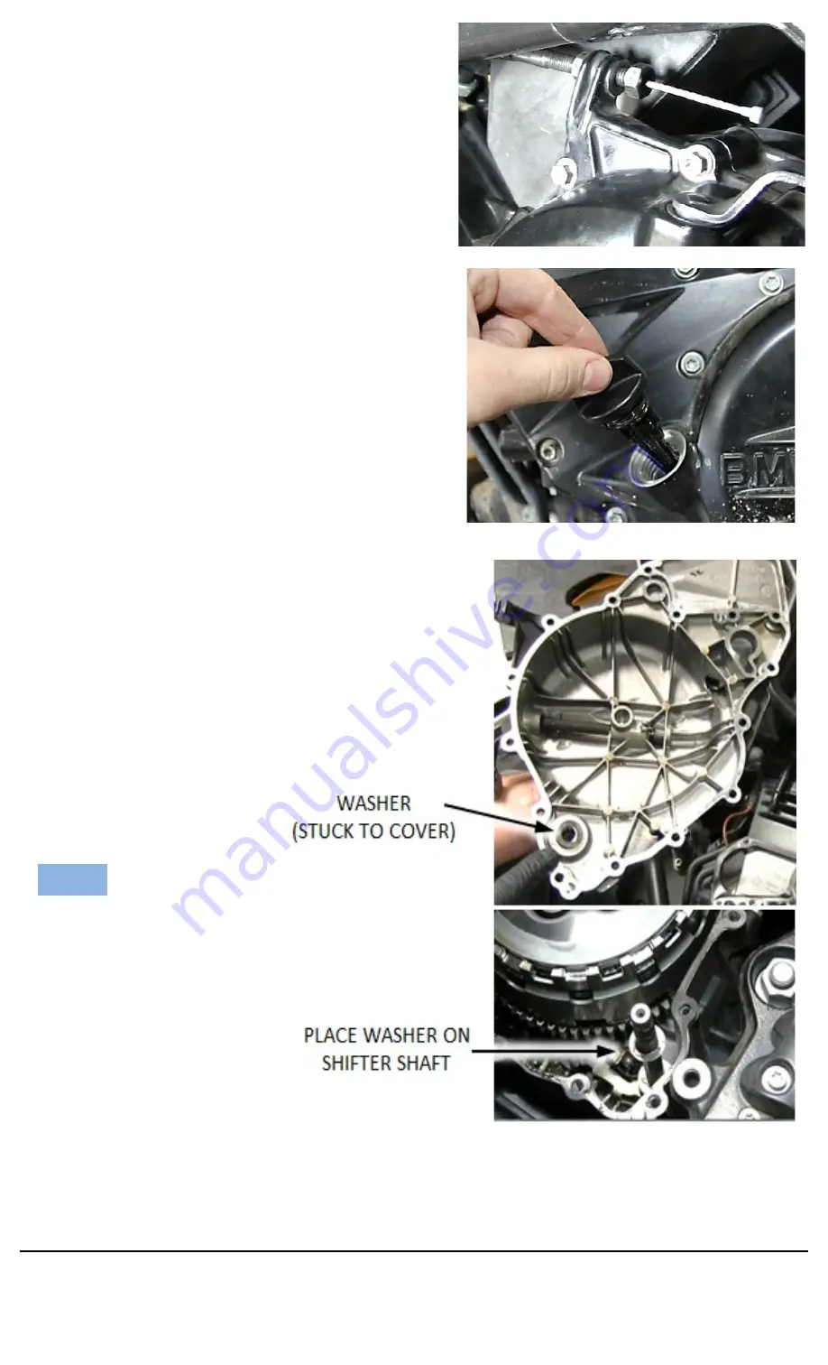 Rekluse RADIUSX BMW F650 Installation Manual Download Page 7