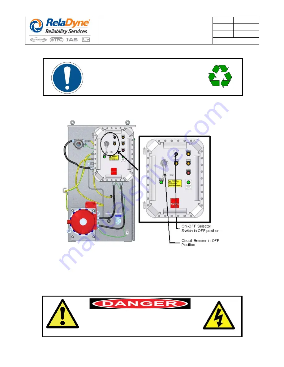 RelaDyne G5700E Installation And Operating Manual Download Page 33