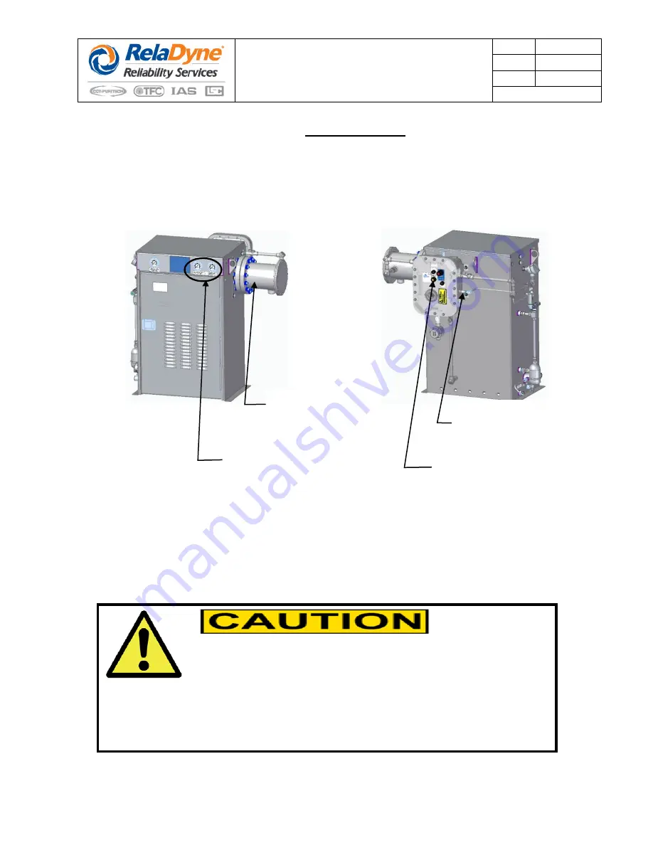 RelaDyne THERMOJET G3000E Series Installation And Operating Manual Download Page 34