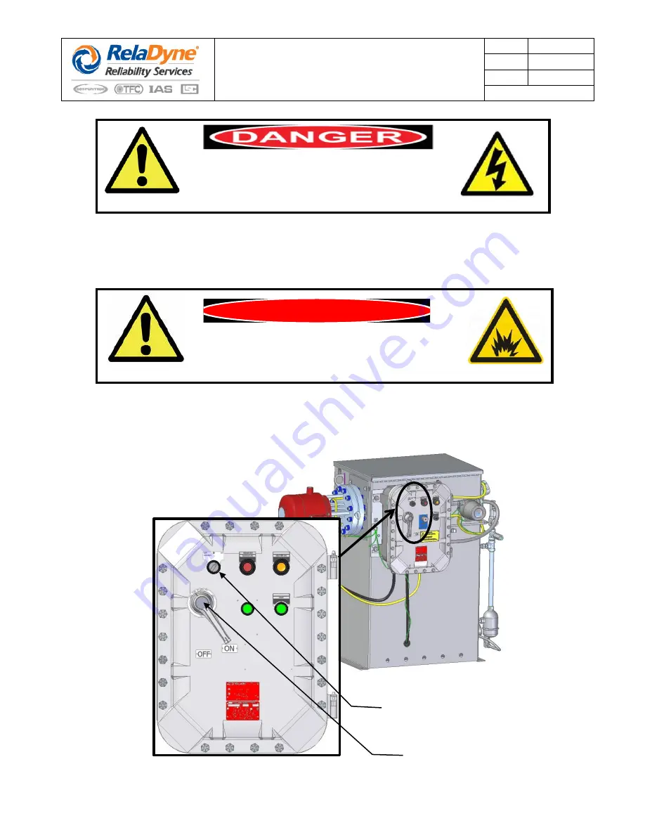 RelaDyne THERMOJET G3700E Series Installation And Operating Manual Download Page 32