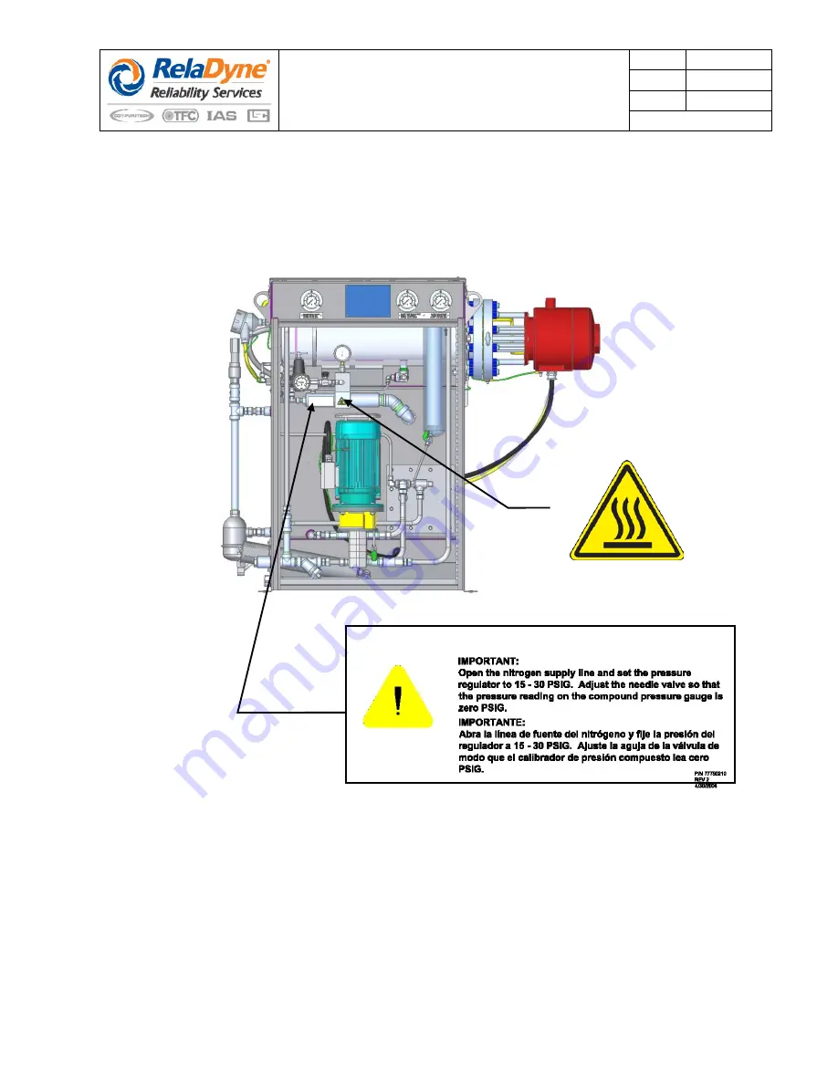 RelaDyne THERMOJET G3700E Series Installation And Operating Manual Download Page 92