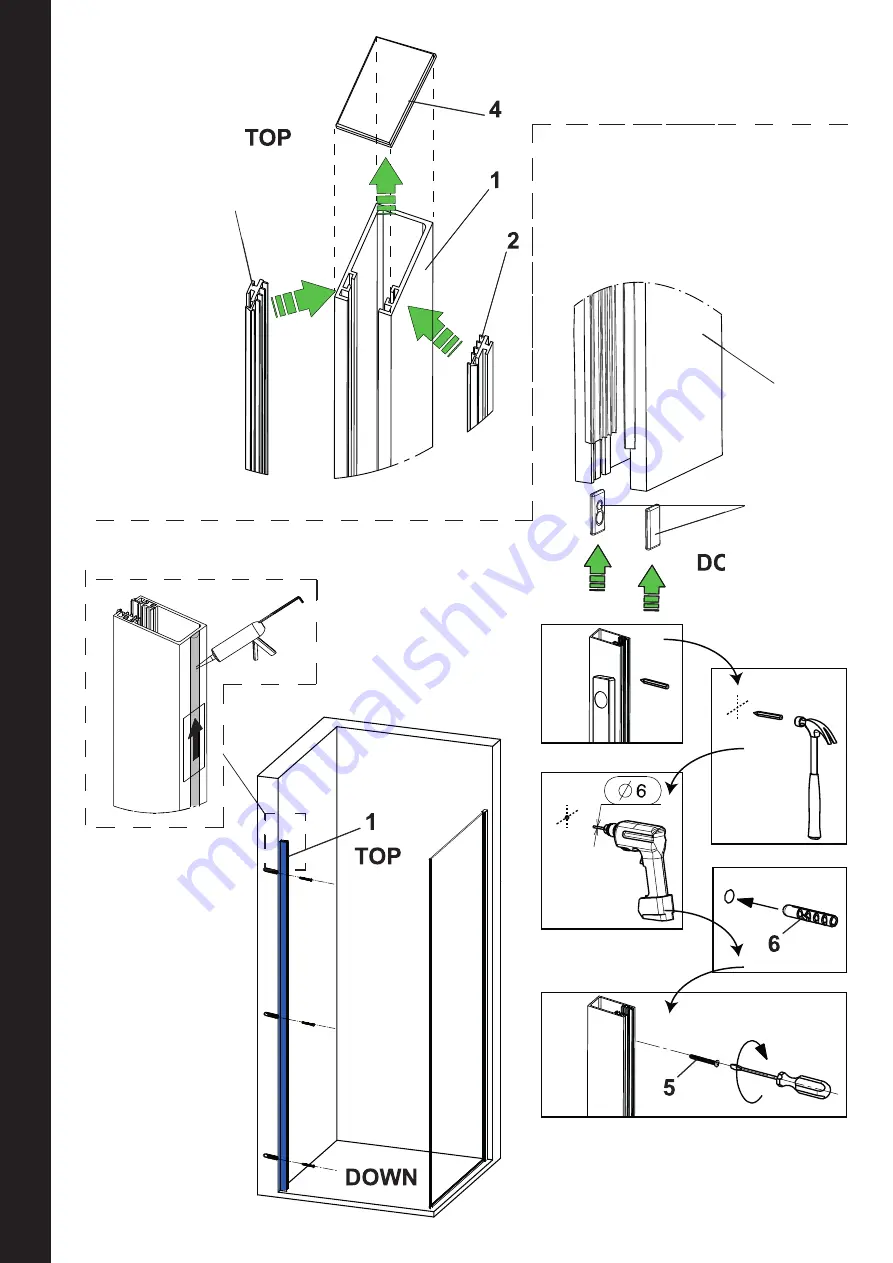 Relax Cover 1740-AC Assembly Instructions Manual Download Page 6