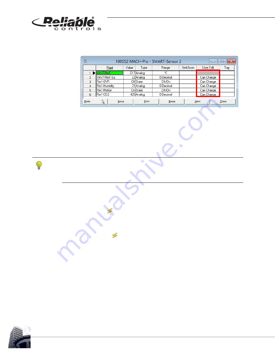 Reliable Controls SS-CO2-H-UD Скачать руководство пользователя страница 107