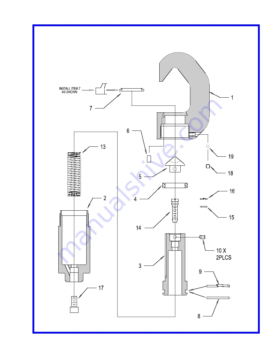 Reliable Equipment & Service REL-IND-10.5 Operator'S Manual Download Page 11