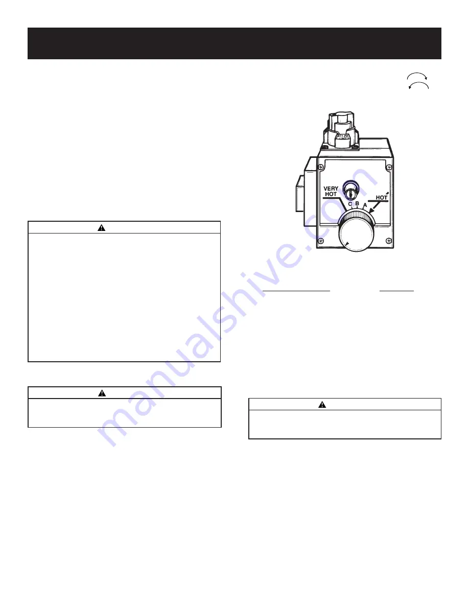 Reliance Water Heaters 184123-000 Instruction Manual Download Page 18