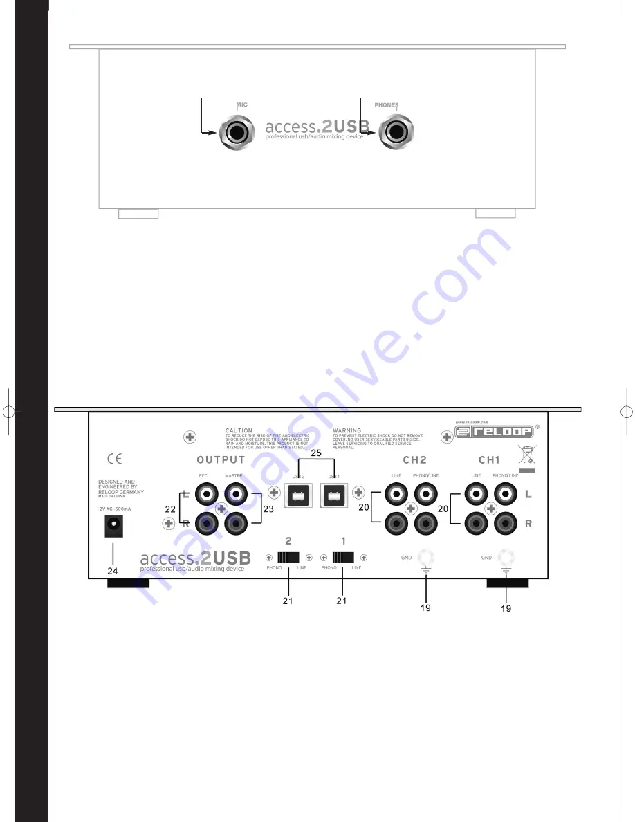 Reloop ACCESS.2 USB Operation Manual Download Page 4